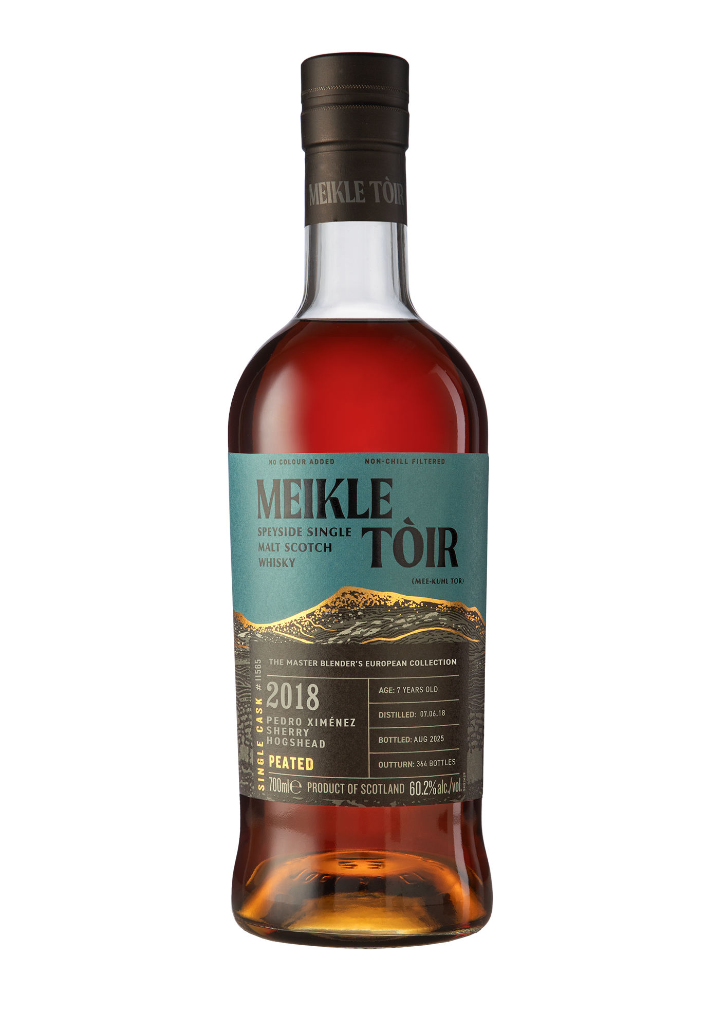 Meikle Tòir 2018 Single Cask Px Sherry Hogshead #11565